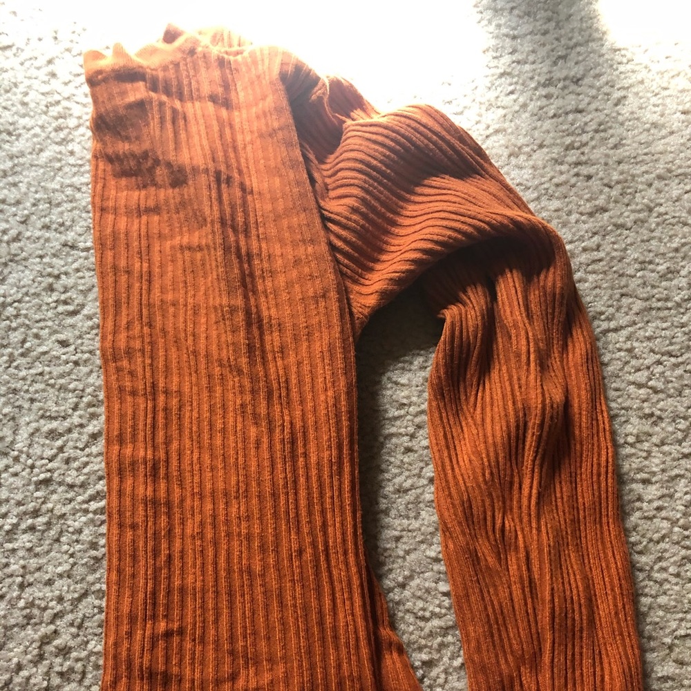 Forever 21 sweater orange.
